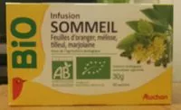 Mängden socker i Infusion sommeil