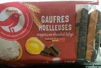 Mängden socker i Gaufres moelleuses au chocolat belge