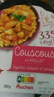 Mängden socker i Couscous au poulet & légumes Semoule