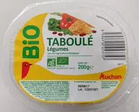 Mängden socker i Taboule aux legumes issu de l'agriculture biologique