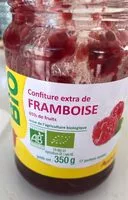 Mängden socker i Confiture extra de framboise 65% de fruits issue de l'agriculture