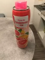 Mängden socker i Sirop de pamplemousse rose