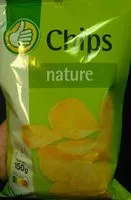 Mängden socker i Chips nature