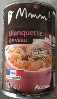 Mängden socker i Blanquette de veau