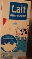 Mängden socker i Lait demi-écrémé des Hauts de France