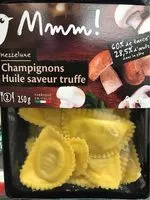Mängden socker i Mezzelune funghi condimiento a base di olio d'oliva aromatizzato al tartufo