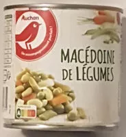 Mängden socker i Macédoine de légumes
