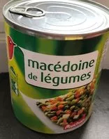 Mängden socker i Macédoine de légumes