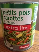 Mängden socker i Petits pois extra fins et carottes à l'étuvée