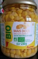 Mängden socker i Maïs en grains