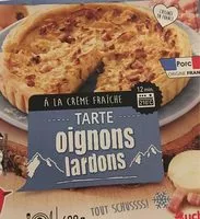 Mängden socker i Tarte oignons, lardons fumés