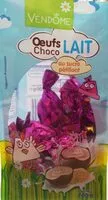Mängden socker i Oeufs choco lait et sucre pétillant