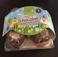 Mängden socker i Figurines au chocolat au lait extra fin