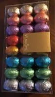 Mängden socker i Assortiment de chocolats Belges
