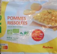 Mängden socker i Pommes rissolées issues de l'agriculture biologique