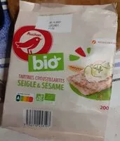 Mängden socker i Tartines au seigle et graines de sésame