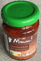 Mängden socker i Tartinable de tomates séchées