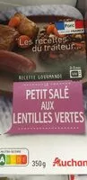 Mängden socker i Petit sale aux lentilles vertes