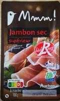 Mängden socker i Jambon sec supérieur9 mois d'affinage minimum