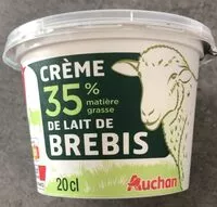 Amount of sugar in Crème de lait de Brebis Épaisse35% Mat. Gr.