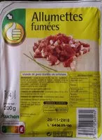 Mängden socker i Allumettes fumées Auchan