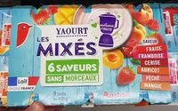Mängden socker i Les mixes saveurs:framboise / fraise / cerise / mangue / pêche / abricot