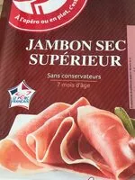 Mängden socker i Jambon sec supérieur Auchan, sans conservateur, 7 mois d'âge