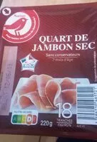 Mängden socker i Quart de Jambon sec, sans conservateur, 7 mois d'âge.