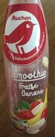 Mängden socker i Smoothie Fraise Banane