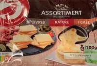 Mängden socker i Assortiment Raclettes 3 Poivres / Nature / Fumée