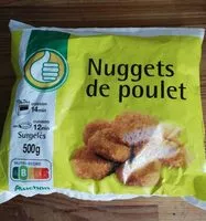 Mängden socker i Nuggets de poulet surgelés