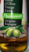 Mängden socker i Huile d'olive vierge extra Puissante. Origine: Espagne