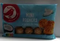 Mängden socker i Mini rochers à la noix de coco
