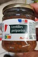 Mängden socker i Lentilles