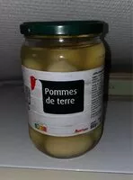 Mängden socker i Pommes de terre