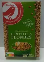 Mängden socker i Lentilles blondes