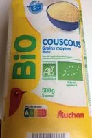 Mängden socker i Couscous grains moyens