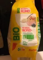 Mängden socker i Riz Rond Blanc issu de l'agriculture biologique