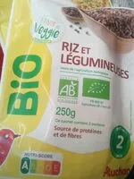 Mängden socker i Riz et légumineuses issus de l'agriculture biologique