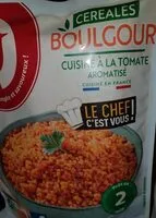 Mängden socker i Boulgour cuisiné à la tomate aromatisé