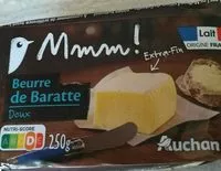 Mängden socker i Beurre de Baratte douxExtra-Fin