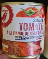 Mängden socker i Sauce tomate à la viande de bœuf rôti