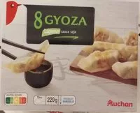 Mängden socker i Gyoza aux légumes8 pièces et 1 sachet de sauce