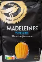 Mängden socker i Madeleines pur beurre au sel de Guérande