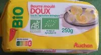 Mängden socker i BIOBeurre moulé DOUX
