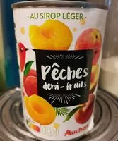 Mängden socker i Pêches demi-fruit au sirop léger