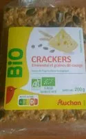 Mängden socker i Crackers Emmental & Graines de courge 200g