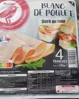 Mängden socker i Blanc de poulet doré au four