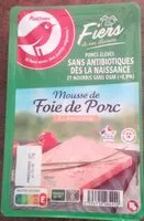 Mängden socker i Mousse de foie à l'ancienne fabriquée à partir de porcs élevés sans antibiotiques dès la naissance nourris sans OGM (<0.9%)