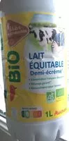 Mängden socker i Auchan BioLAIT DEMI ECREMEORIGINE FRANCE SOLIDAIRES POUR SOUTENIR NOS PRODUCTEURSFilière responsable1L